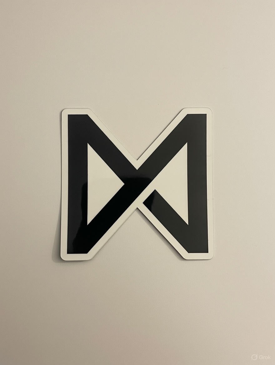 Signature Logo Sticker